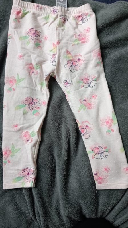 Legginsy 2 szt z meszkiem ocieplane dziewcz. 92  socute.