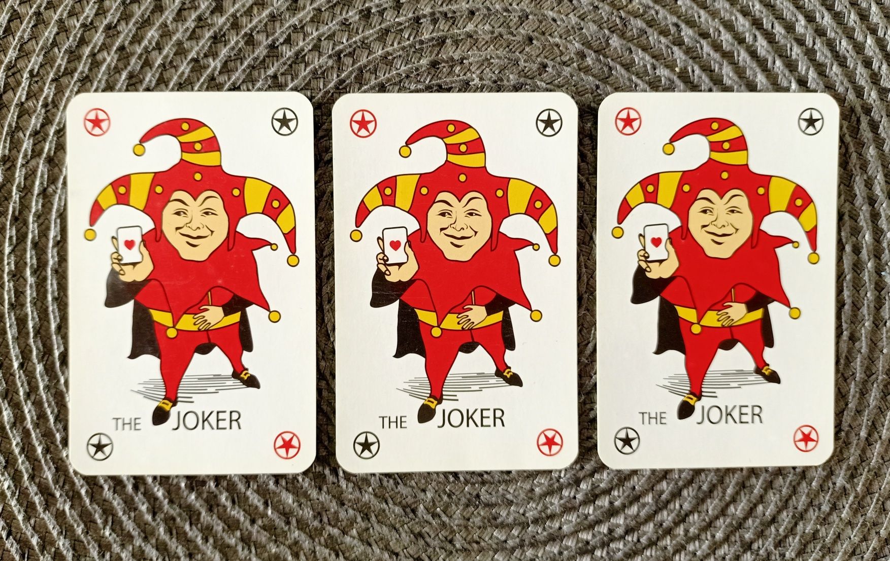 Karty do gry - 55 sztuk (w tym 3 Joker-y)