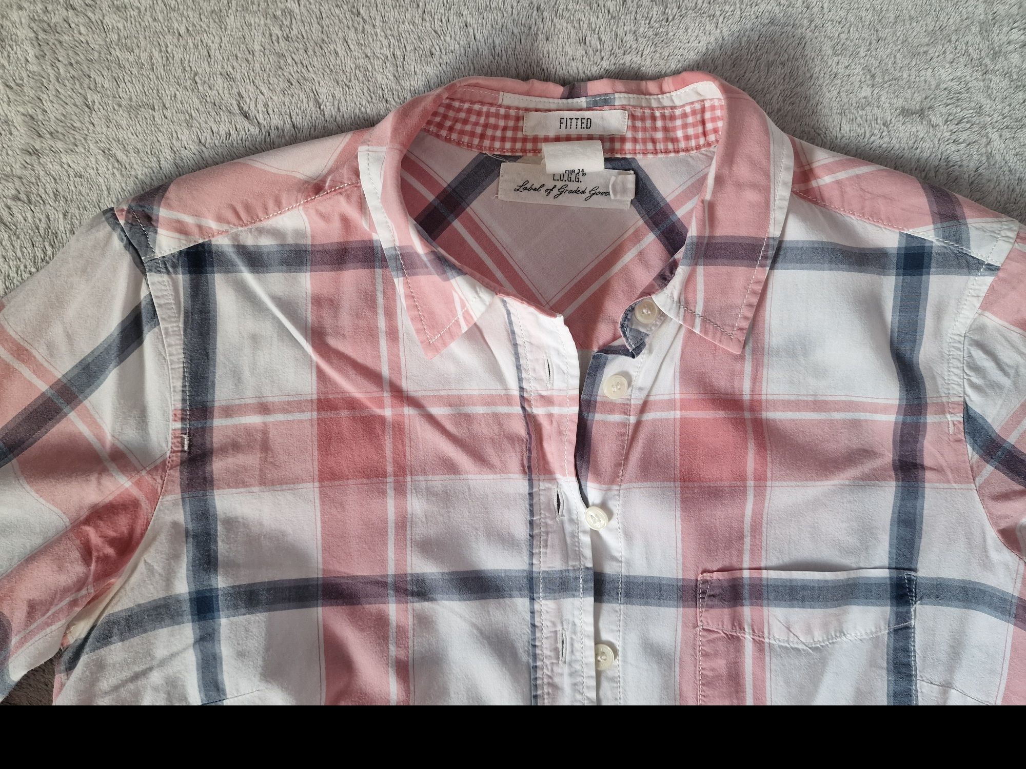 H&M koszula damska w kratę
