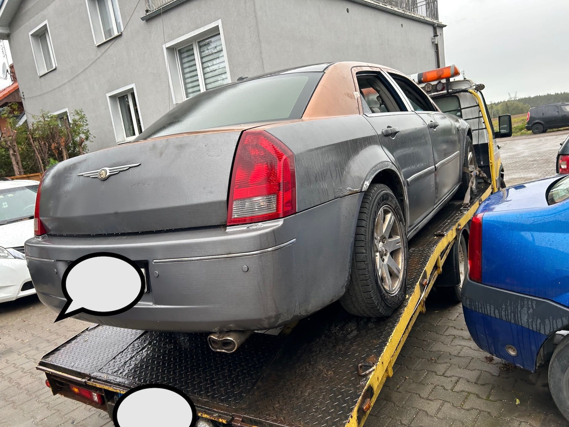 chrysler 300c 3.5 części Poznań skrzynia przekładka przód sanki głowic