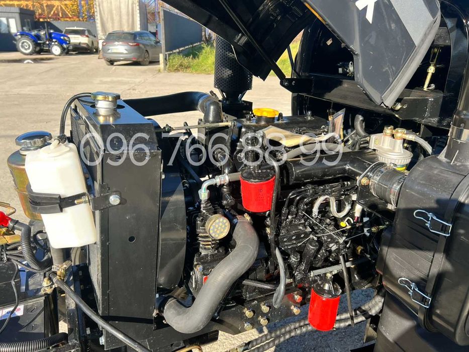 Мінітрактор ДМТЗ 244Х з Дашком РЕВЕРС Примусова гідравліка гарант 3 р