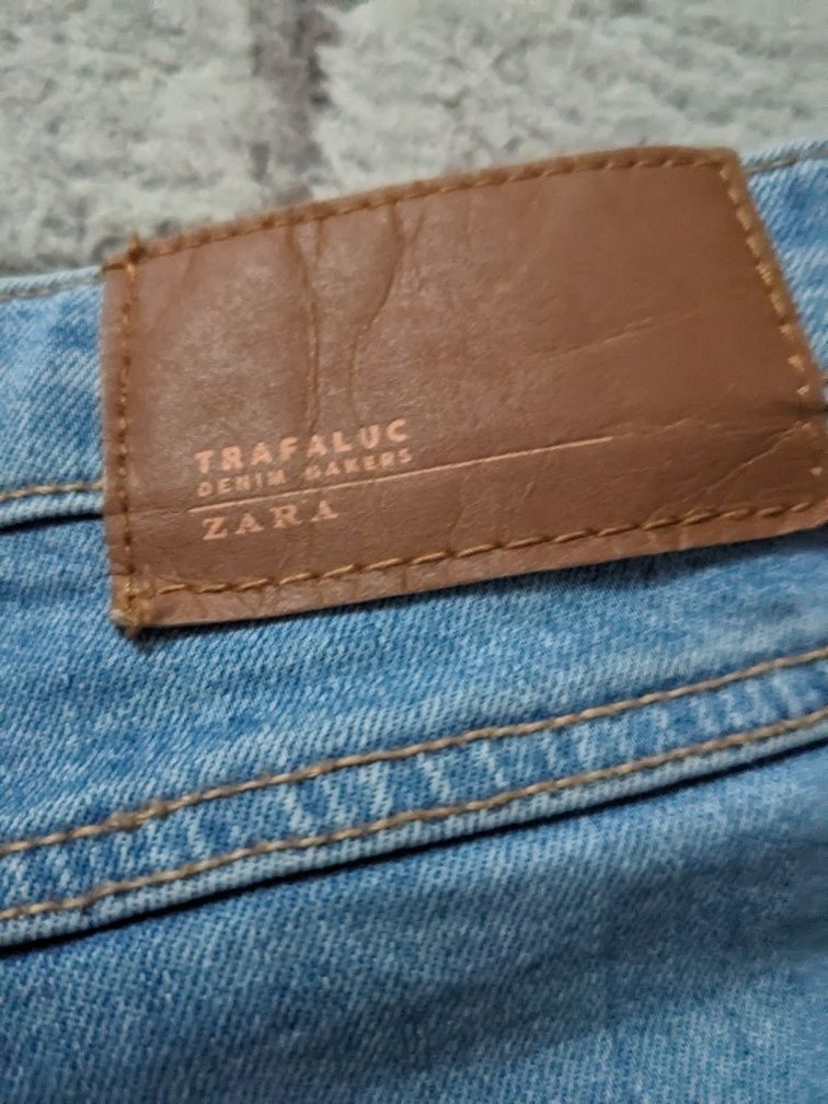 36 spodenki jeansowe Zara lycra