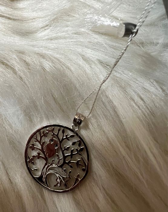 Кулон сова , серебро 925