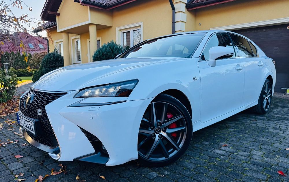 Lexus GS 2.0 Turbo 245KM Pakiet F Sport Serwis ASO  Gwarancja !!! OKAZJA !!!