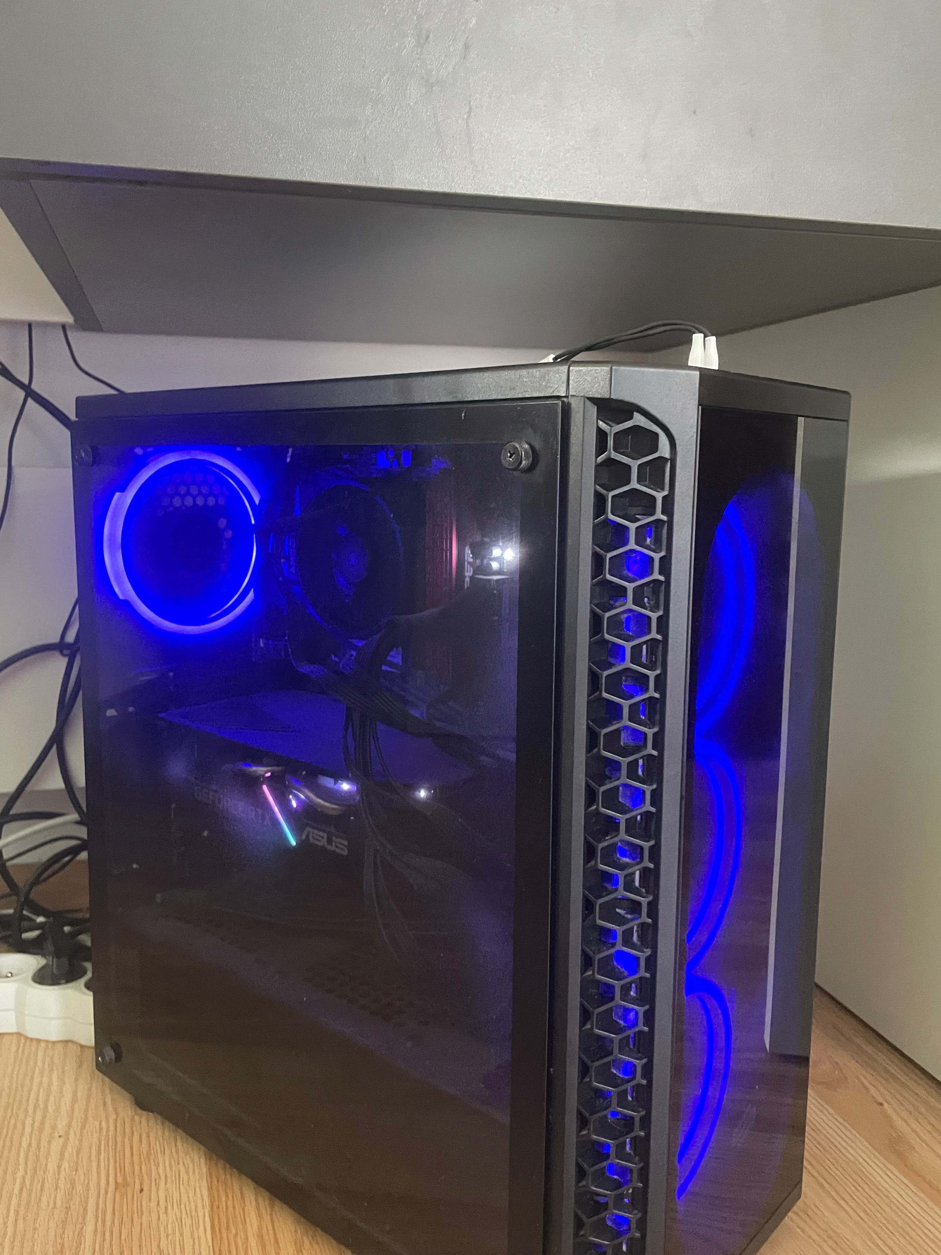 Komputer do gier Ryzen 5 5600X RTX 2060 16gb ram