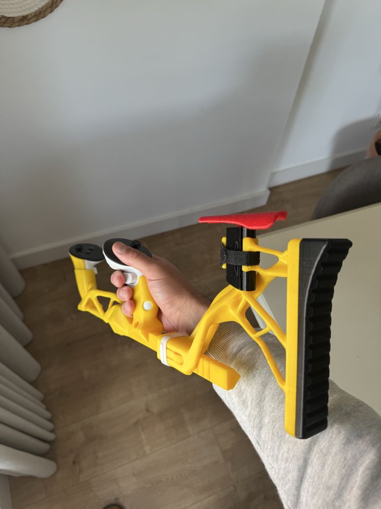 Gunstock Arma Meta Quest 3 Impressao 3d Modelo 1