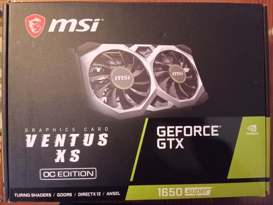 GTX 1650 MSI ventus xs (OC edition)