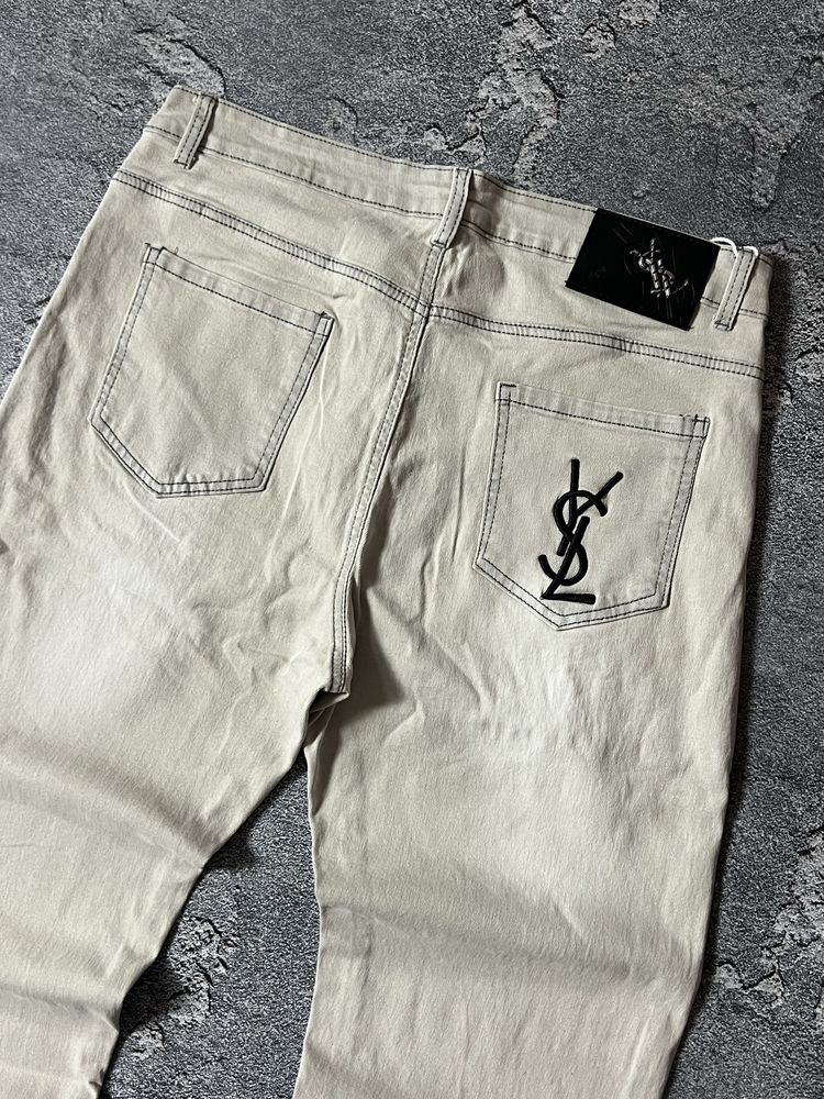 Джинси Yves Saint Laurent (сан лоран, slim fit,слим фит,ysl,юсл)
