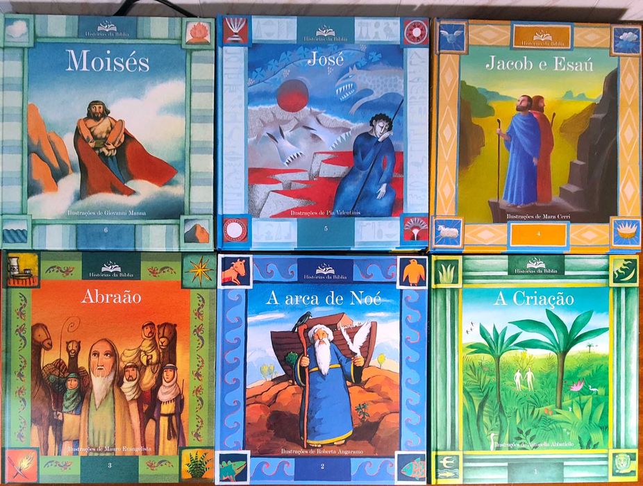 Livros - REF LJ2 MB - Historias da bíblia infantil 24 volumes