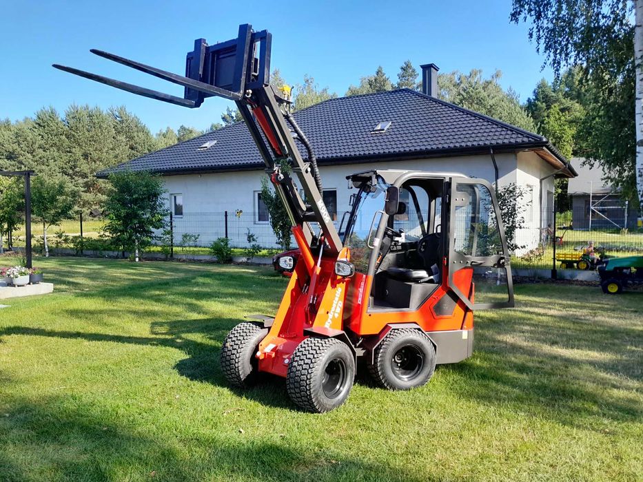 Mini ładowarka teleskopowa, przegubowa 1,5t wypożyczalnia