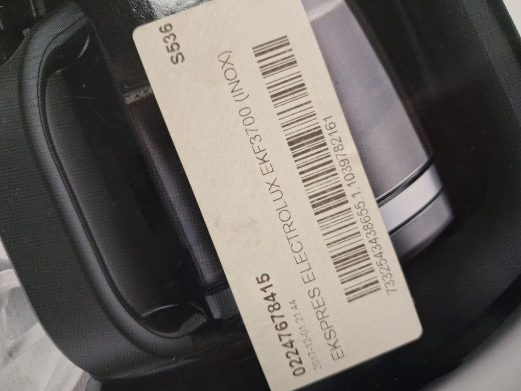 Ekspres do kawy Elektrolux Ekf 3700