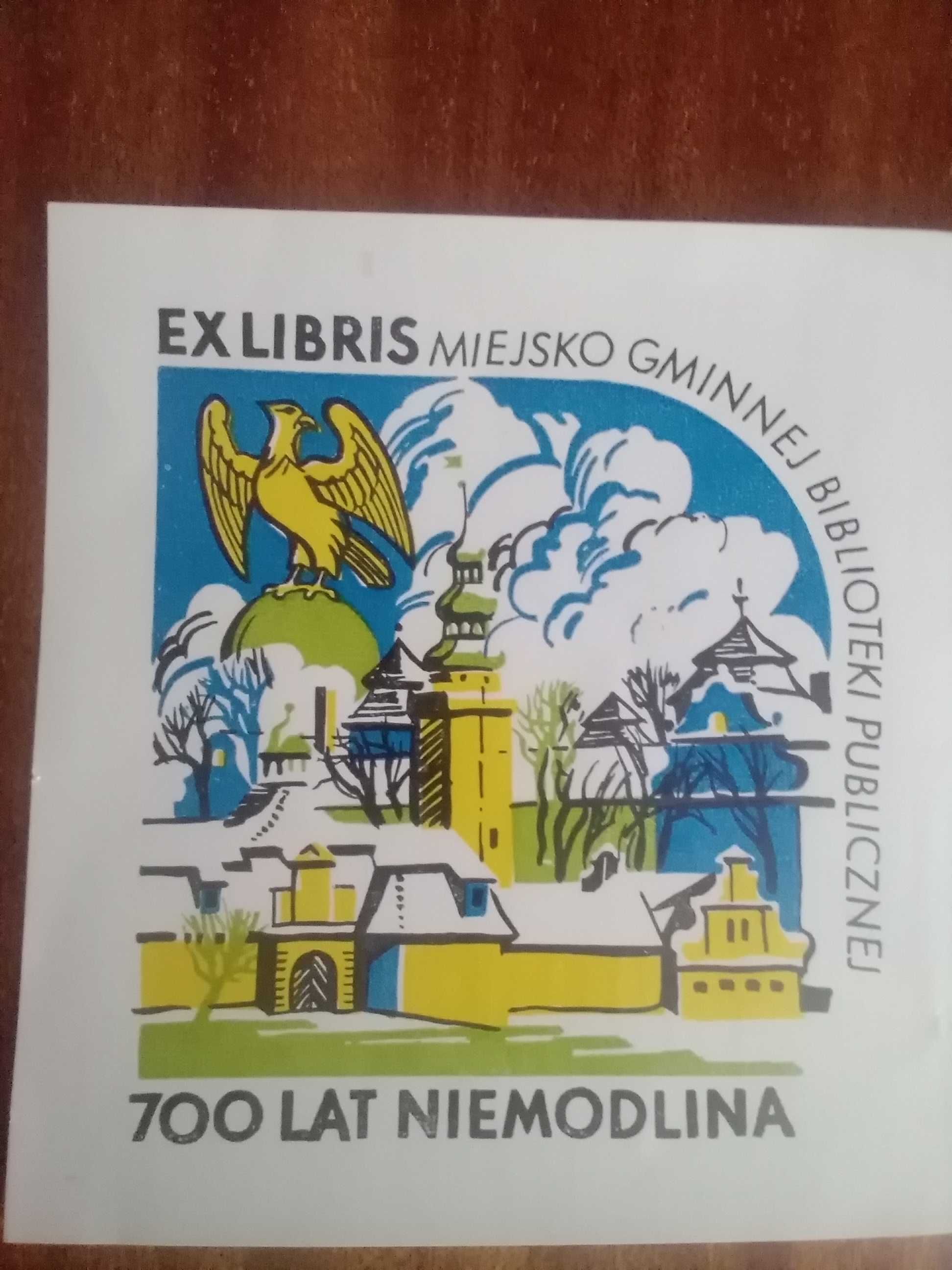 Ex-libris biblioteki w Niemodlinie