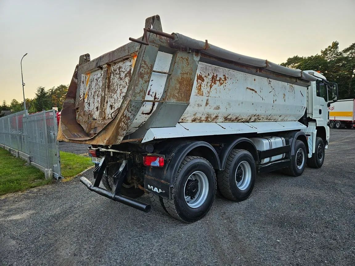 MAN TGS 41.400 8X6 Wywrotka Manual  Przyjmujemy pojazdy ciężarowe w rozliczeniu