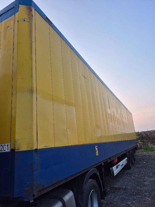 Naczepa kontener izoterma garaż magazyn