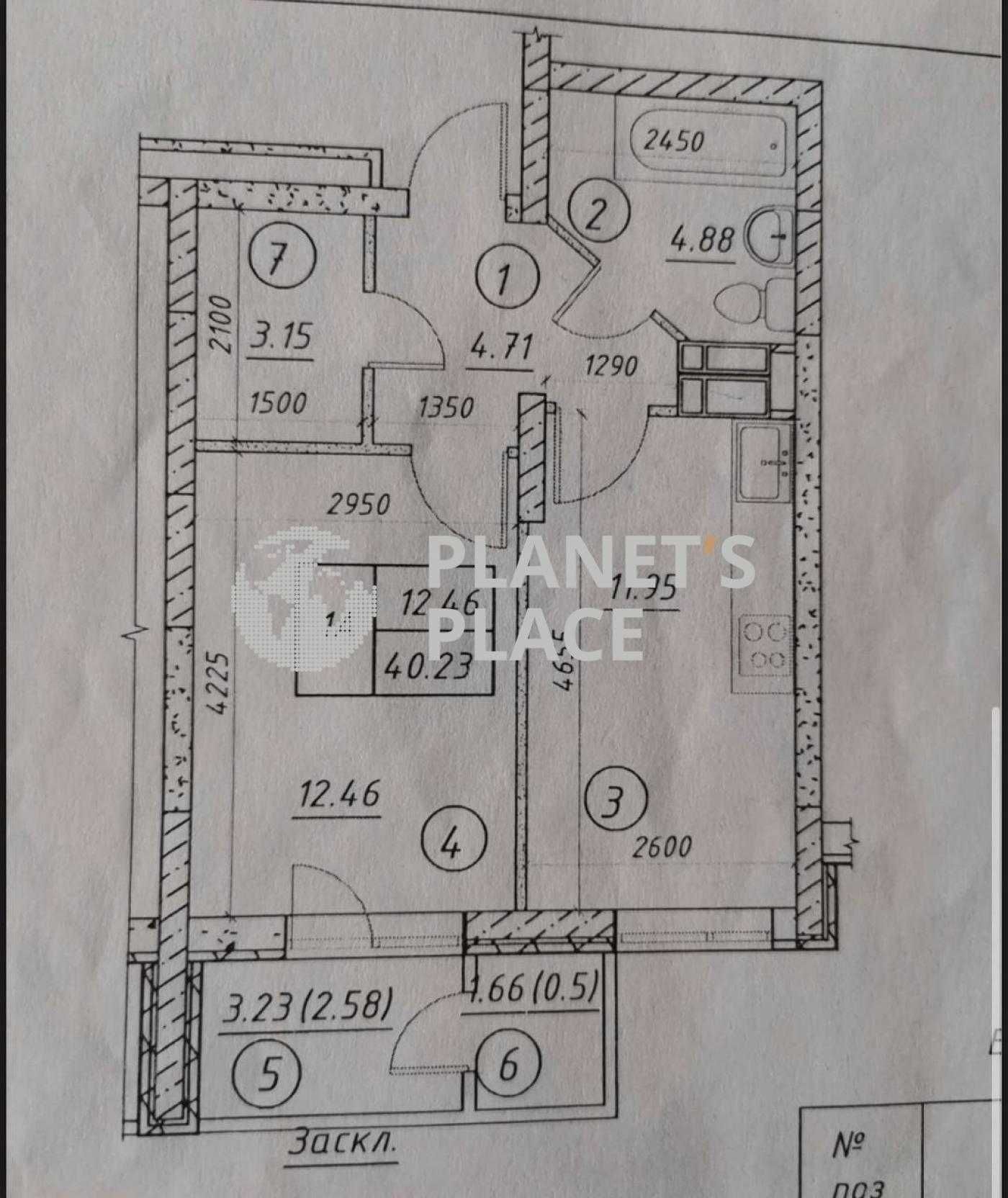 Продаж 1к.квартири. пров. Балтійський 3А. БЕЗ КОМІСІЇ. ЖК НАВІГАТОР.