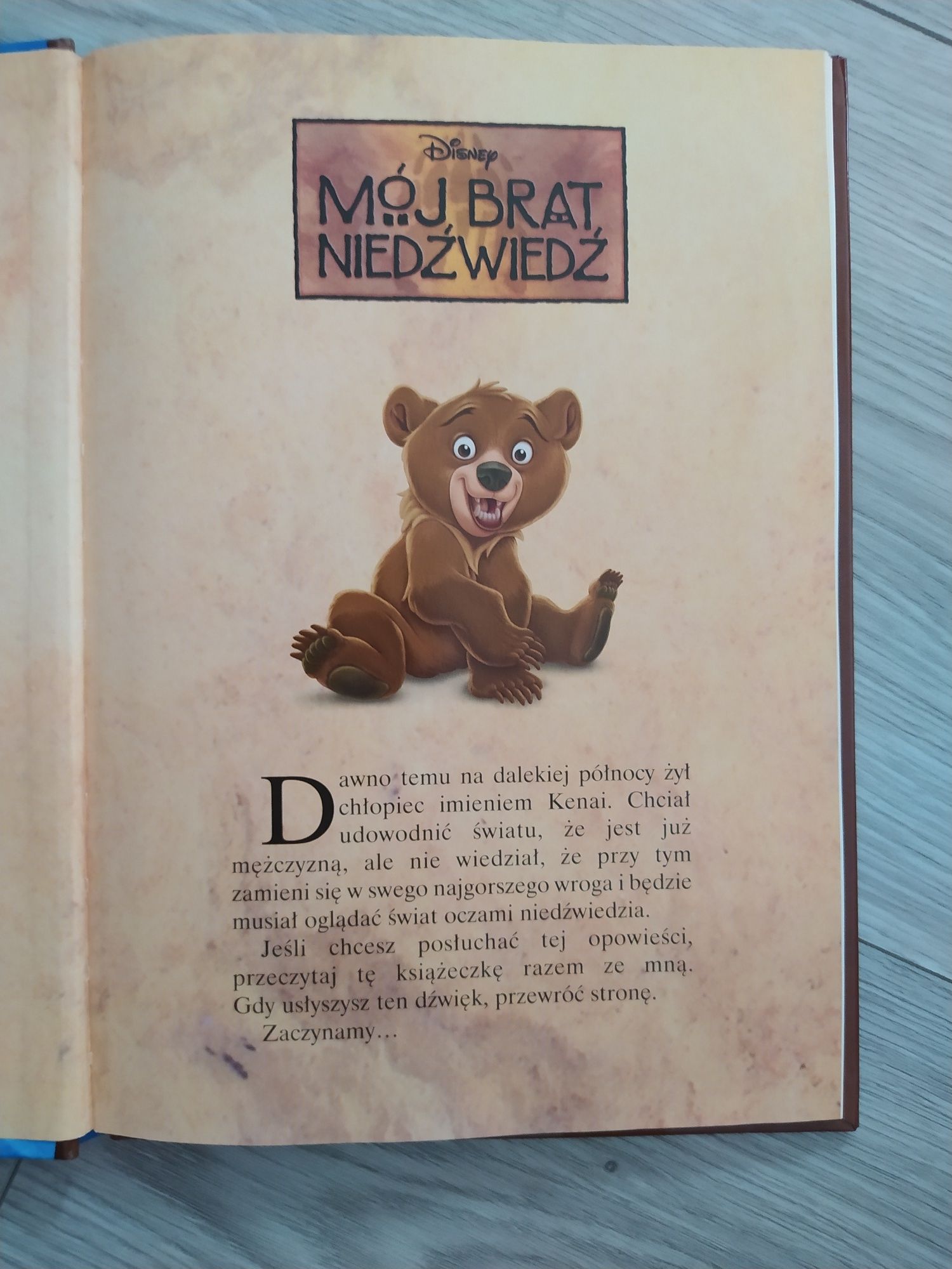 Książka Disneya Mój Brat Niedźwiedź