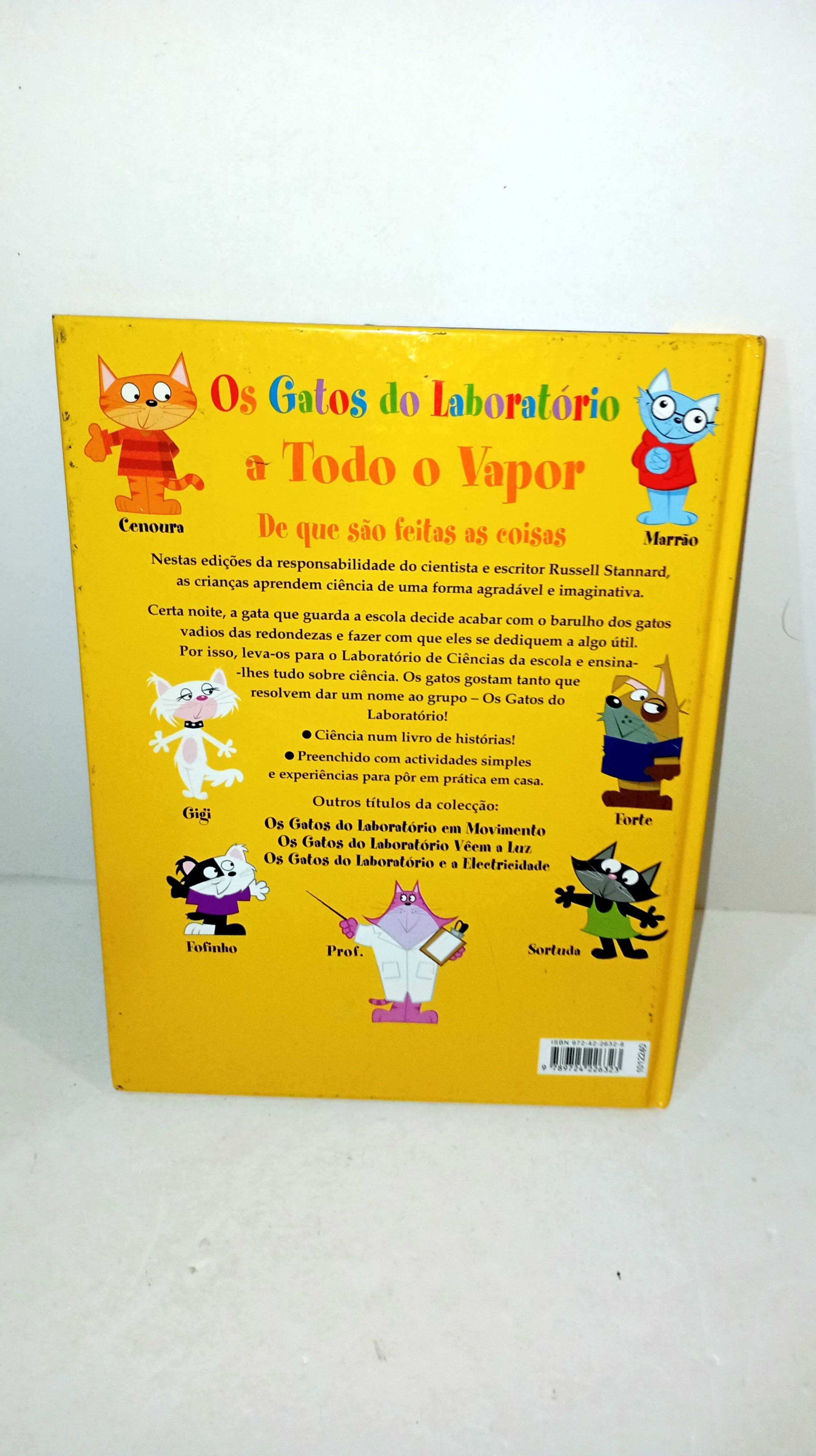 Os Gatos do Laboratório - A Todo o Vapor