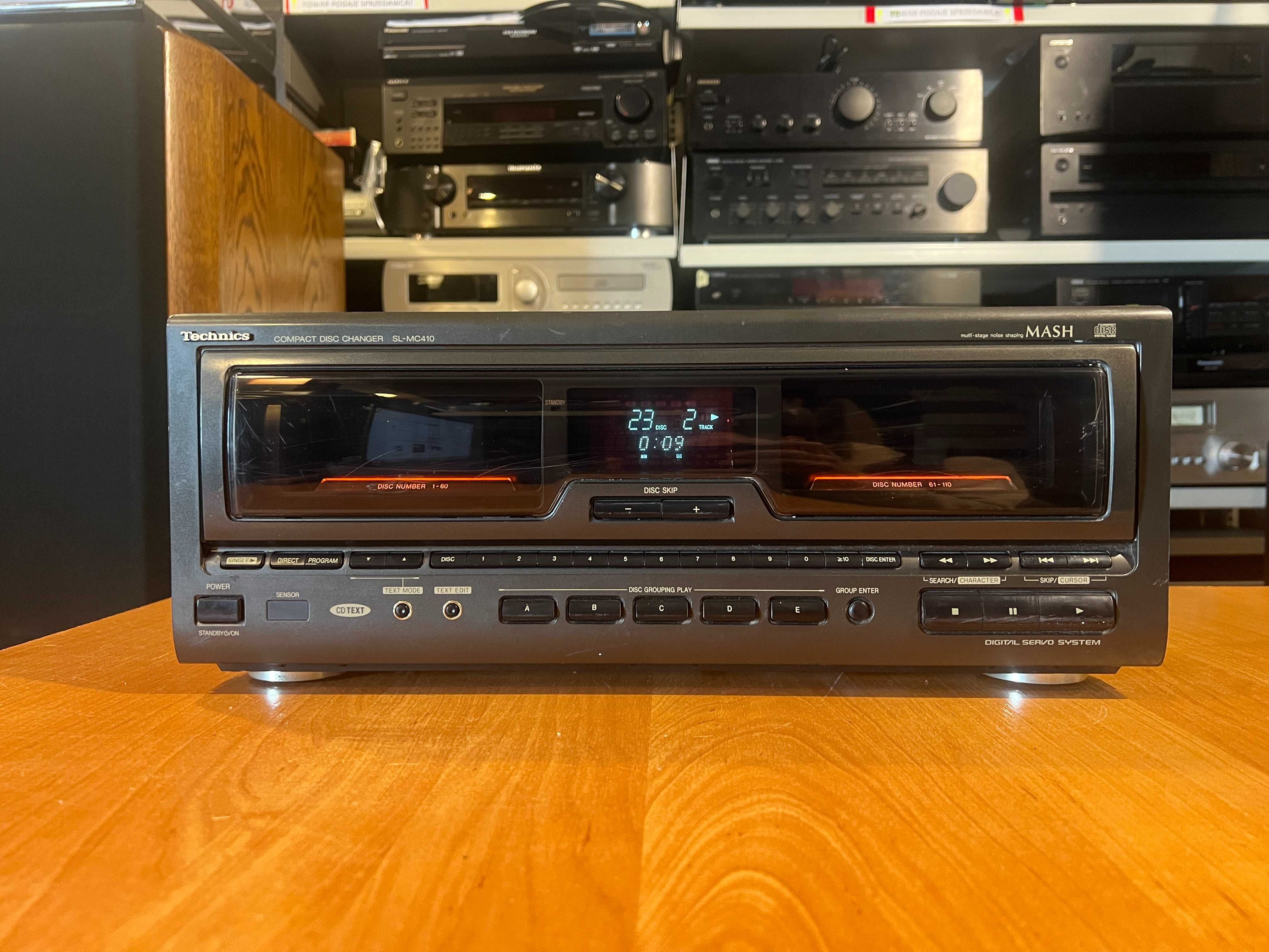 Zmieniarka płyt CD Technics SL-MC410 Audio Room