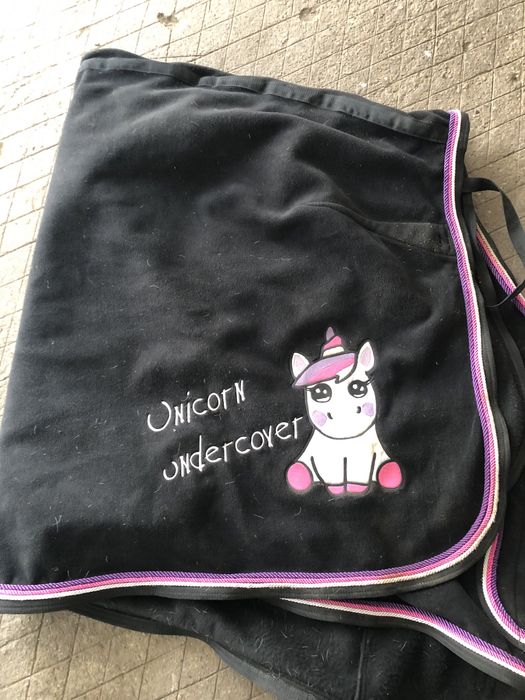 Derka polarowa z konikiem Unicorn