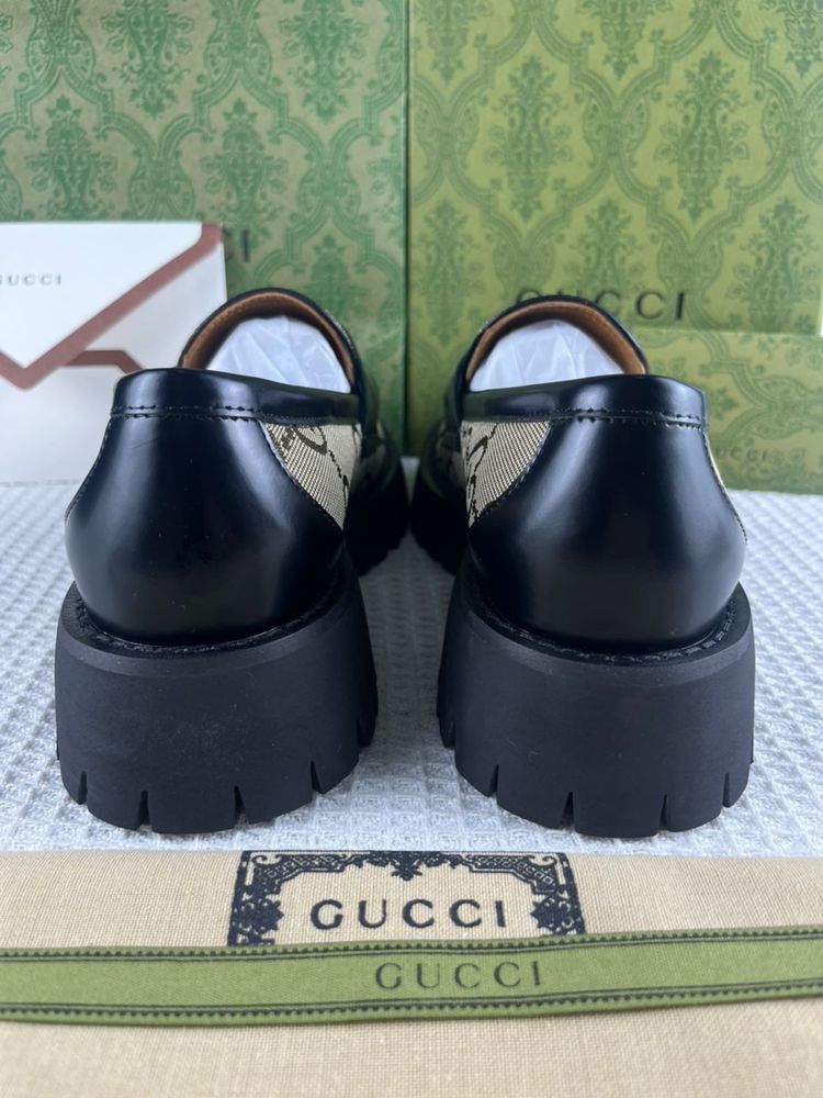 Mokasyny loafersy Gucci 38