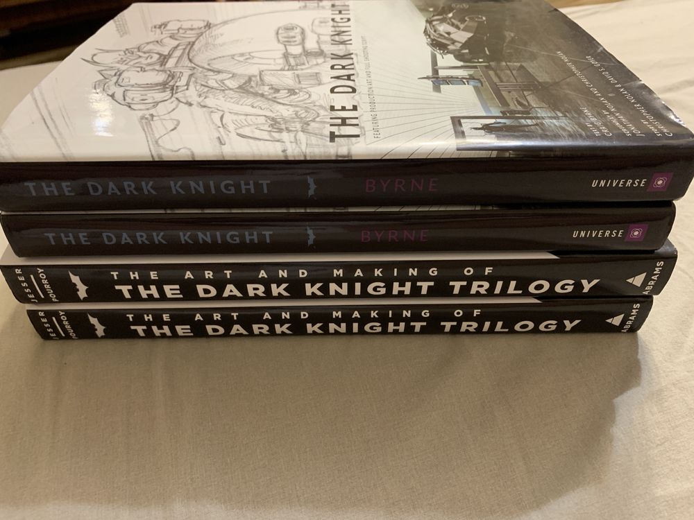 The Dark Knight. Making of trilogy. Christopher Nolan. Batman books
