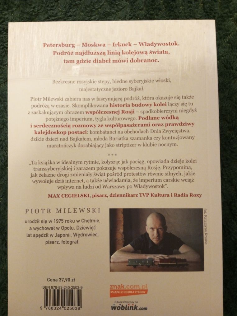 Piotr Milewski Transsyberyjska książka
