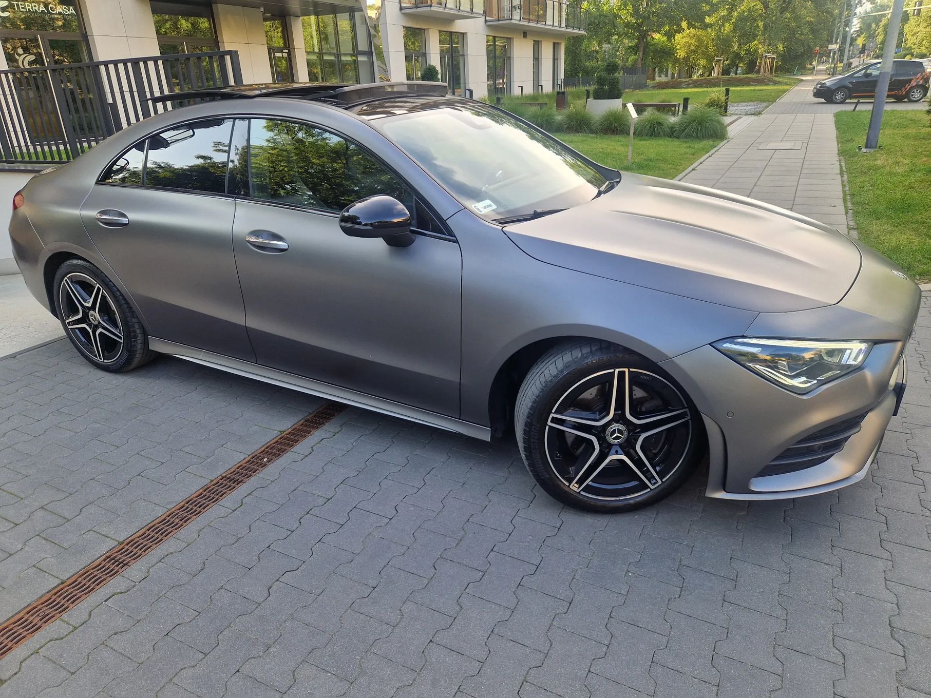 Mercedes-Benz CLA Salon PL 1wl. AMG szyberdach kamera elektr. Kwarc Petarda