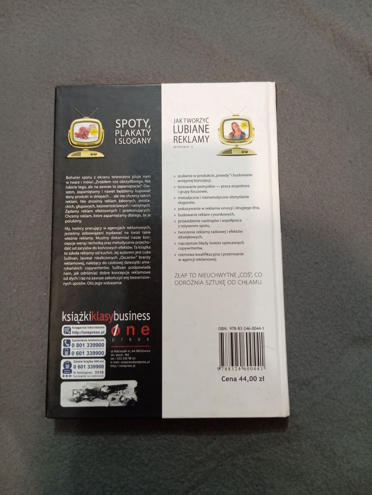 Książka Spoty, plakaty i slogany Jak tworzyć lubiane reklamy Luke Sull