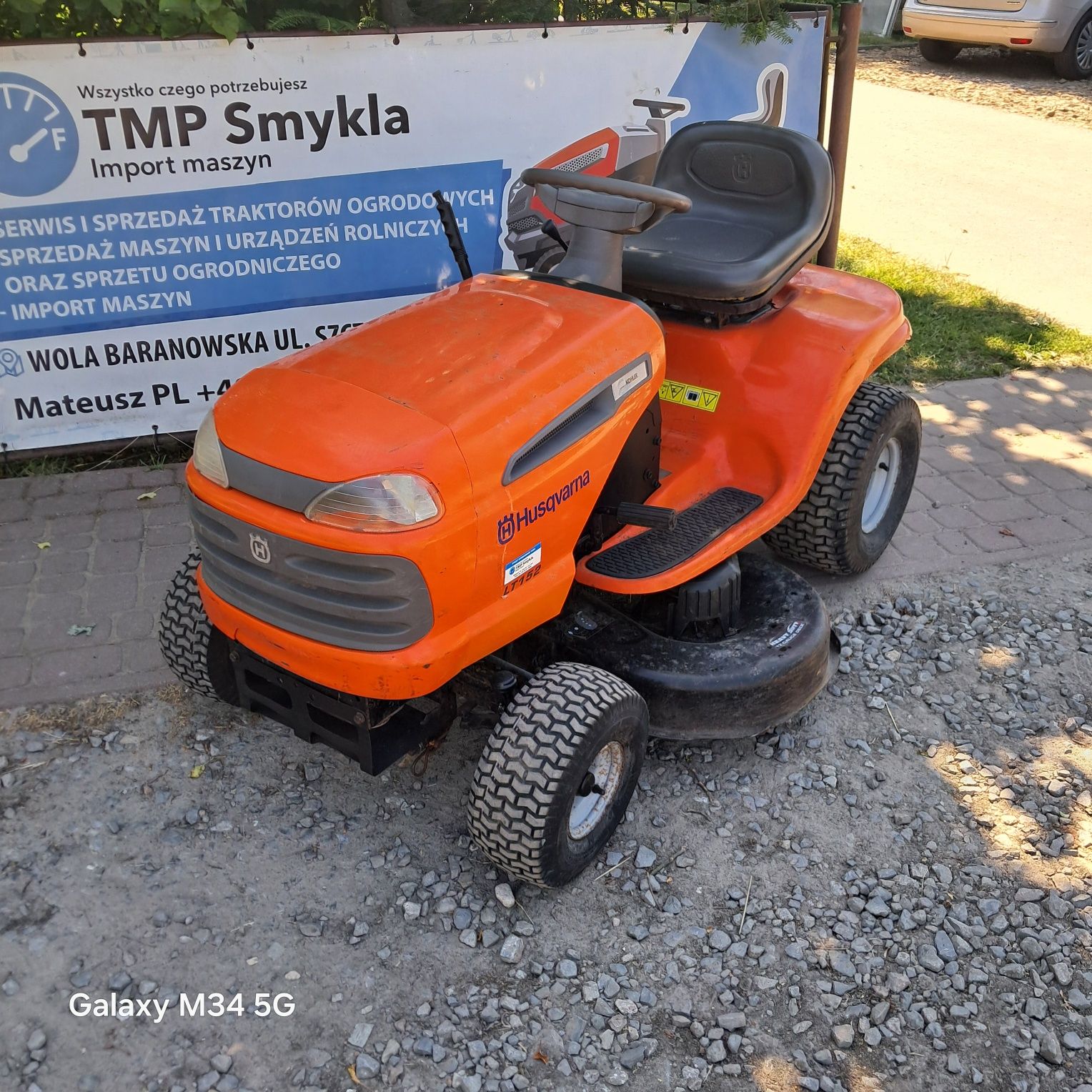 Kosiarka traktorek Husqvarna lt152, pompa oleju