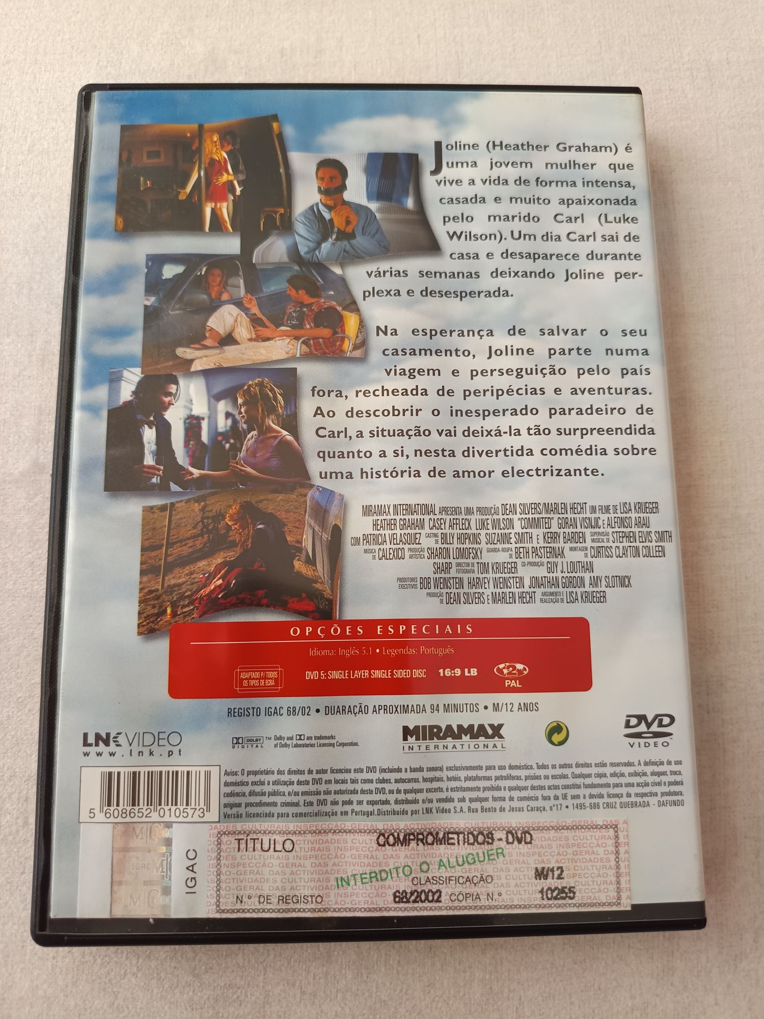 DVD comprometidos