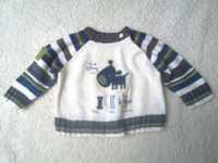 Sweterek dla niemowlaka DUNNES. 3-6miesiecy