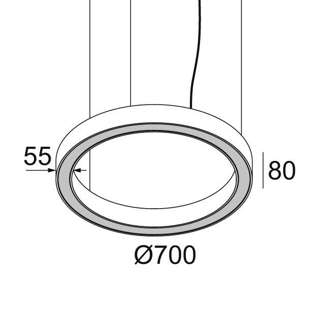 Светильник Delta Light SUPER-OH 70 SBL B