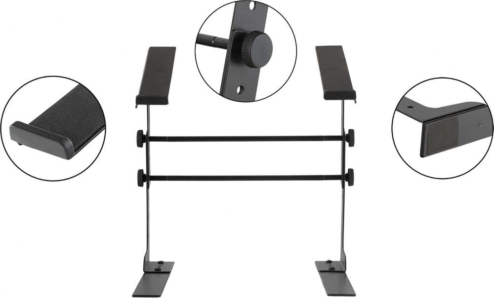 Stojak na Laptopa, Czarny, od 16,5 do 25,5 cm Pronomic  LS-110