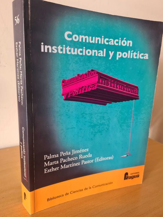 Livro "Comunicación Institucional y Política" de Palma Peña Jinénez