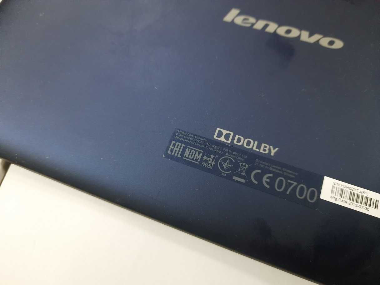 Планшет Lenovo A7600-F TAB A16GBE