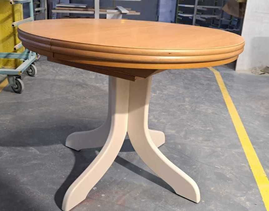 Stół rozkładany, jasny buk, 94/94+45cm  wys.70cm.
