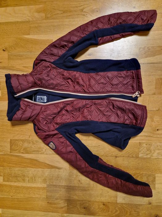 Kurtka/polar jezdziecki fouganza 500 decathlon 8/9 lat 131-140