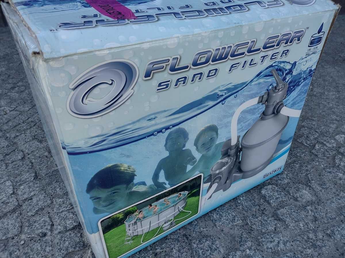 Zestaw basen i pompa piaskowa + pompa filtrowa