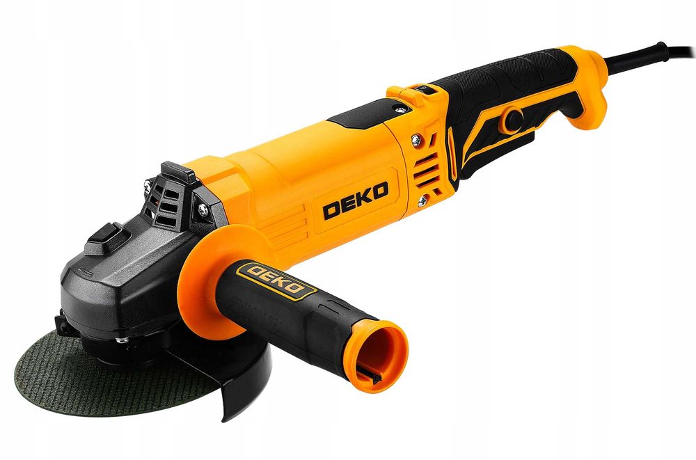 Szlifierka Kątowa Kątówka Sieciowa 125 Mm Z Regulacją Diax 1100W Deko