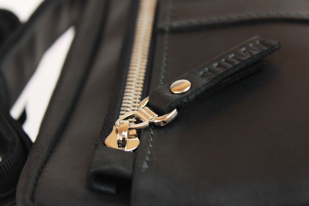 Сумка чоловіча шкіряна на плече SULLIVAN smvp138-1(32) чорна