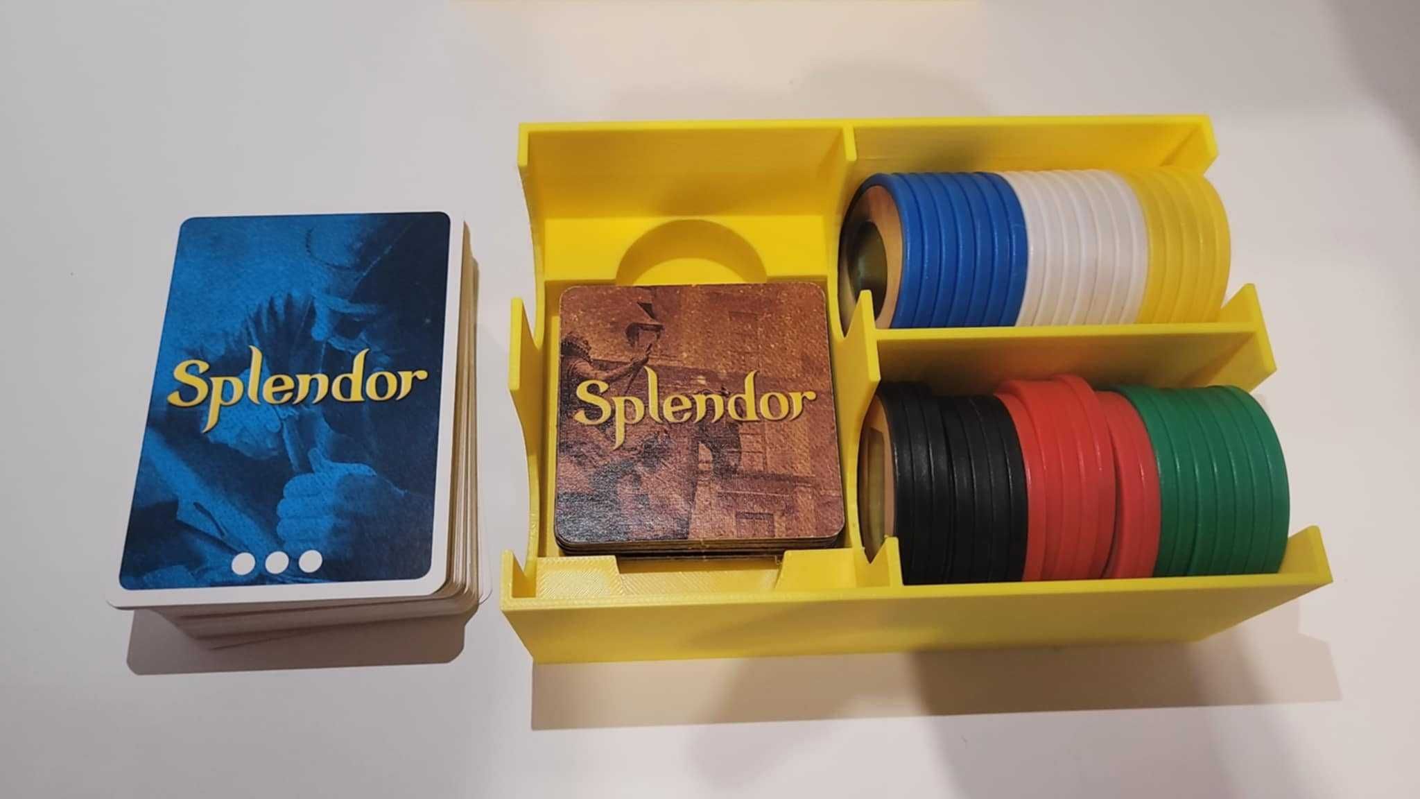 Insert 3D do gry Splendor / pudełko mobilne | Splendor
