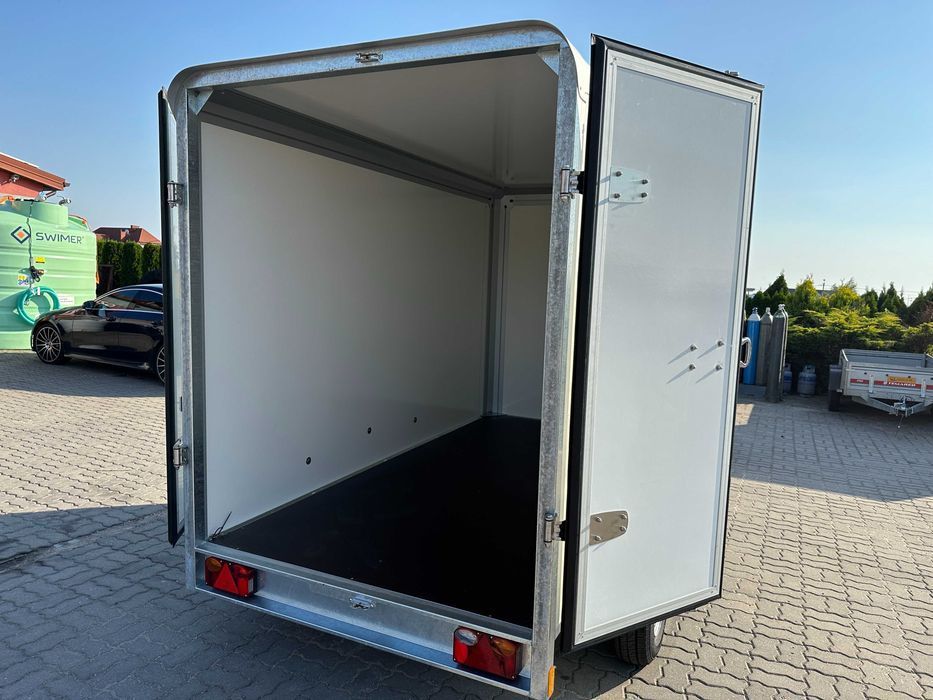 Przyczepa kontener 315x158x190 HENRA BOX DMC:2700kg,MARKA PREMIUM!