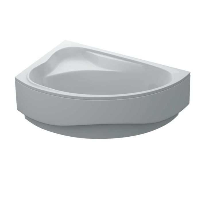 Ванни акрилові асиметричні,Ванна асиметрична + ноги + екран під ванну