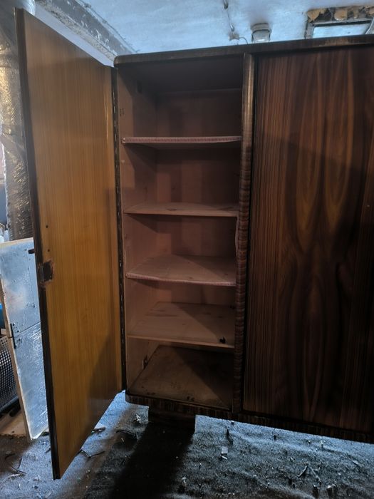 Stara szafa PRL drewniana