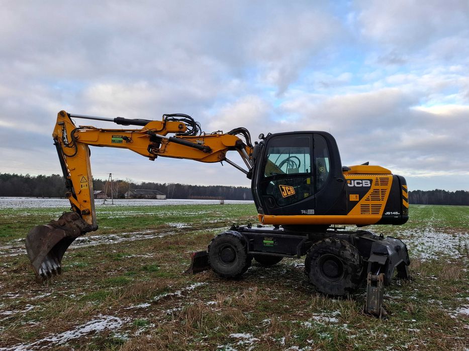Koparka kołowa JCB JS 145w,2014r. Oryginał stan!!! Full opcja!!!