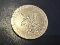 Moneta 1 dolar 2021 srebrna 31,1 orzeł USA możliwość 20 sztuk cena