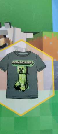 Nowy t-shirt Minecraft rozm 146-152