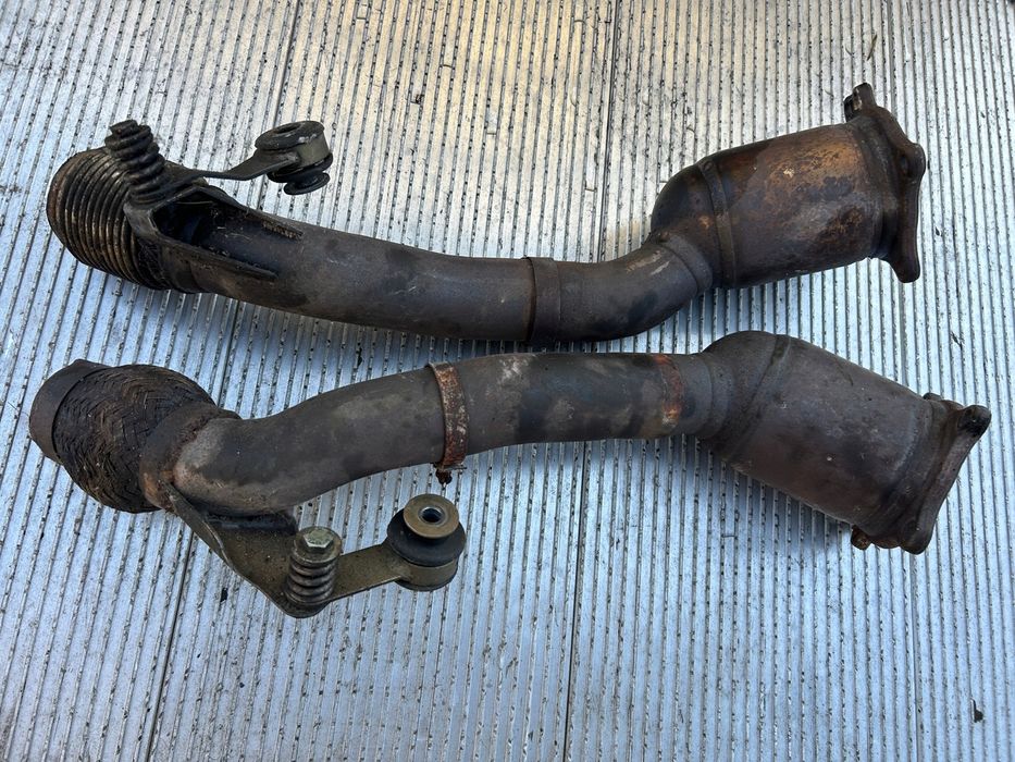 Katalizator Downpipe Rura Kolektora Wycdechowego Audi A6 C5 2.7 BT Bes