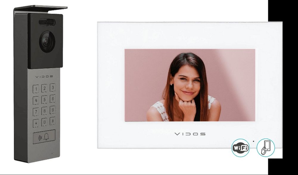 Videodomofon Vidos M10WX + S12D z APLIKACJĄ NA TELEFON