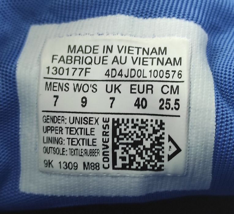 Converse trampki rozmiar 40